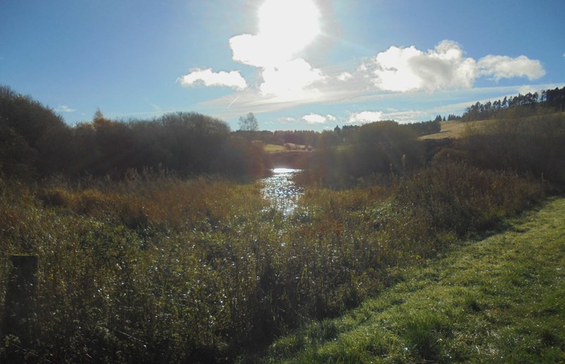 Black Loch in the sunshine