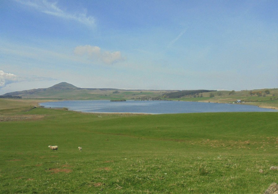 Ballo reservoir later in the day