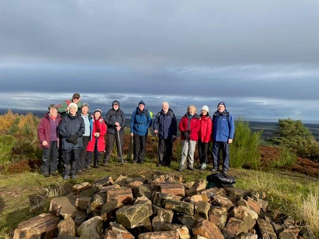Summit of Lucklaw Hill