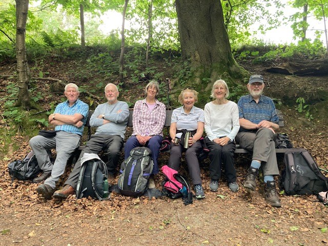 Lunch stop Letham Glen