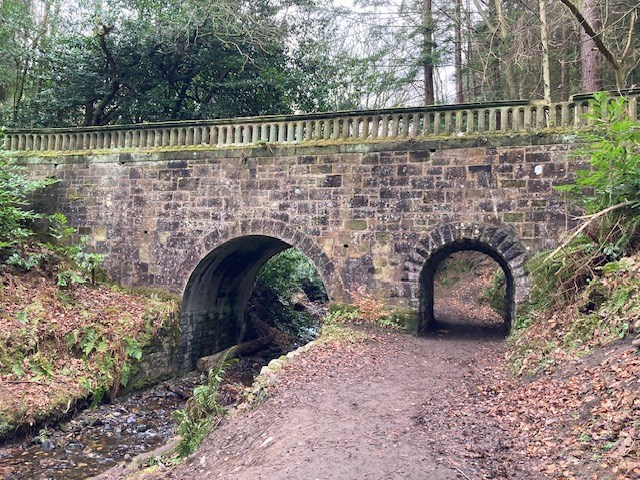 On the way to Maspie Den