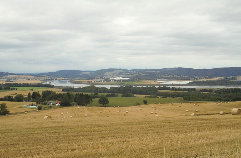 View west above Newburgh towards Perth
