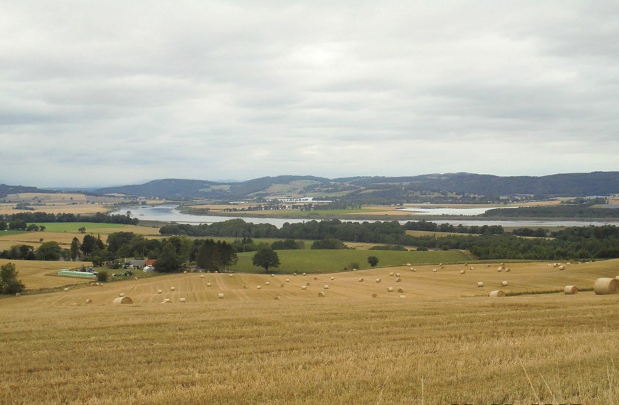 View west above Newburgh towards Perth