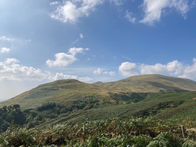 Looking towards Kings Seat