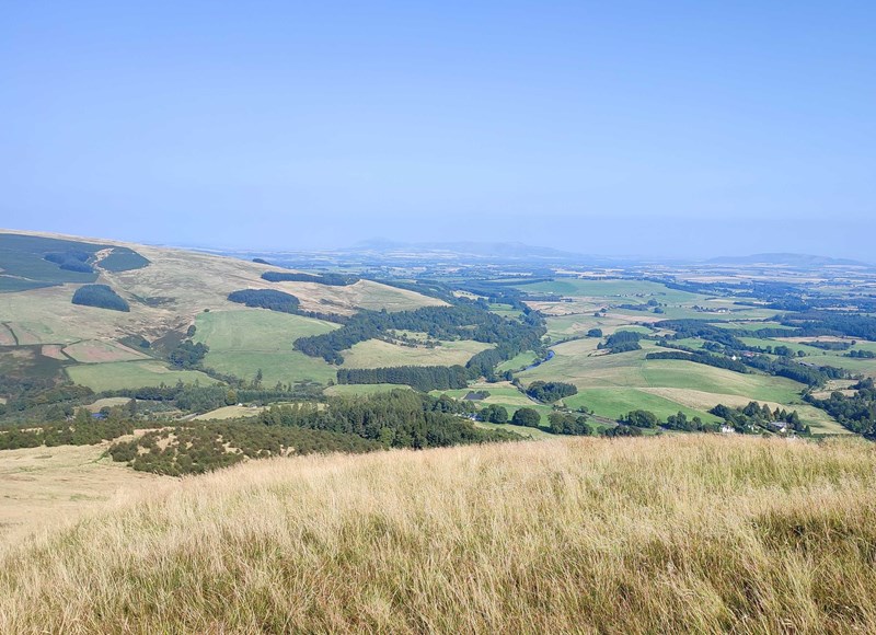 View to the Lomonds from Seamab