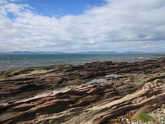 After rain, the sun came out