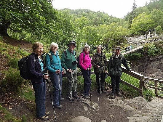 Rogie Falls & Contin Forest Group