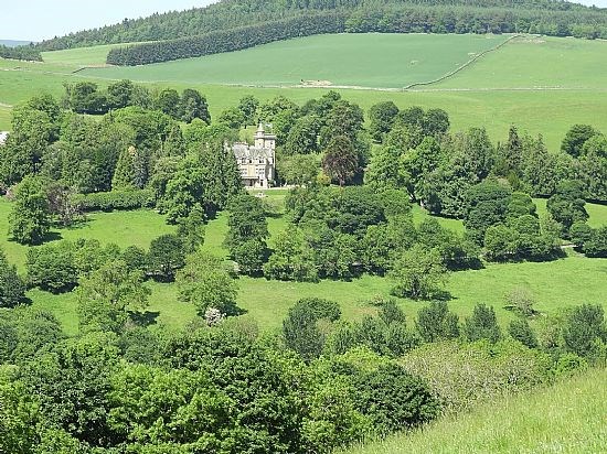 Lots of stately homes in the Borders