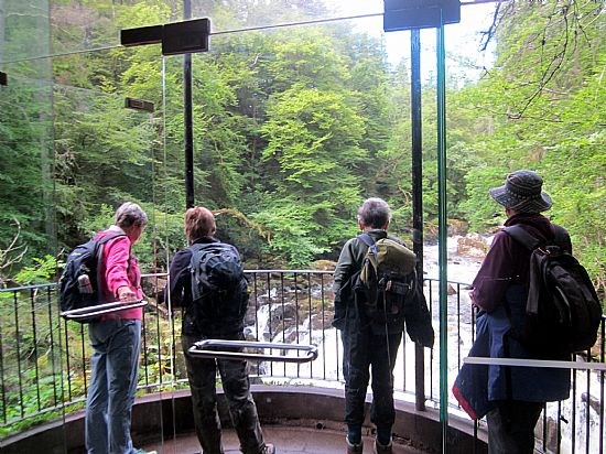 View from Ossian's Hall