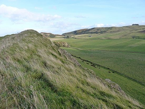 Glamis Walk - View east from Fort
