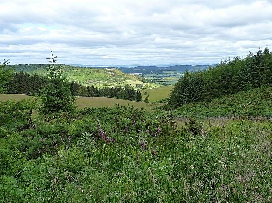 Near the top at Glenduckie