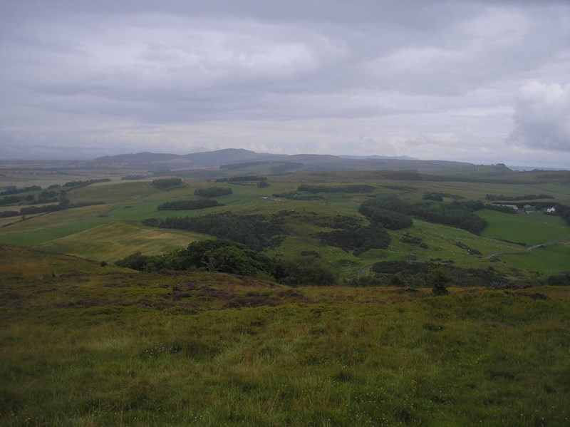 View west from obelisk
