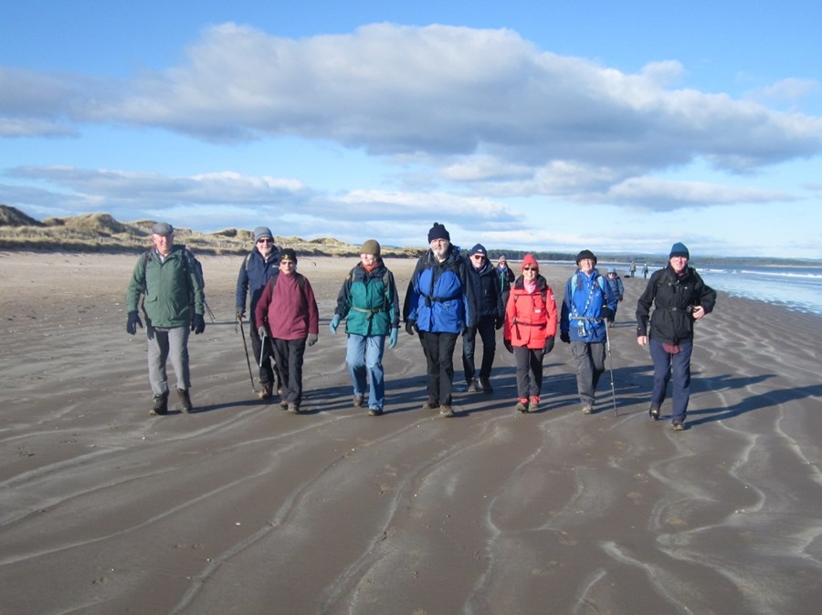 Walkers on the West Sands.JPG