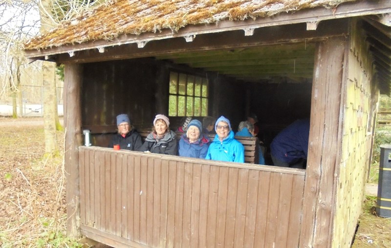 In the boathouse at Craigtoun