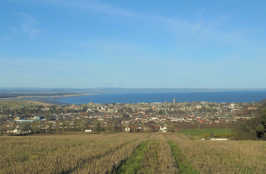 St Andrews from Scooniehill