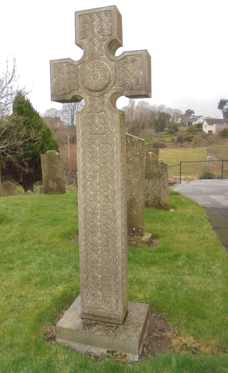 Detail of carving on cross