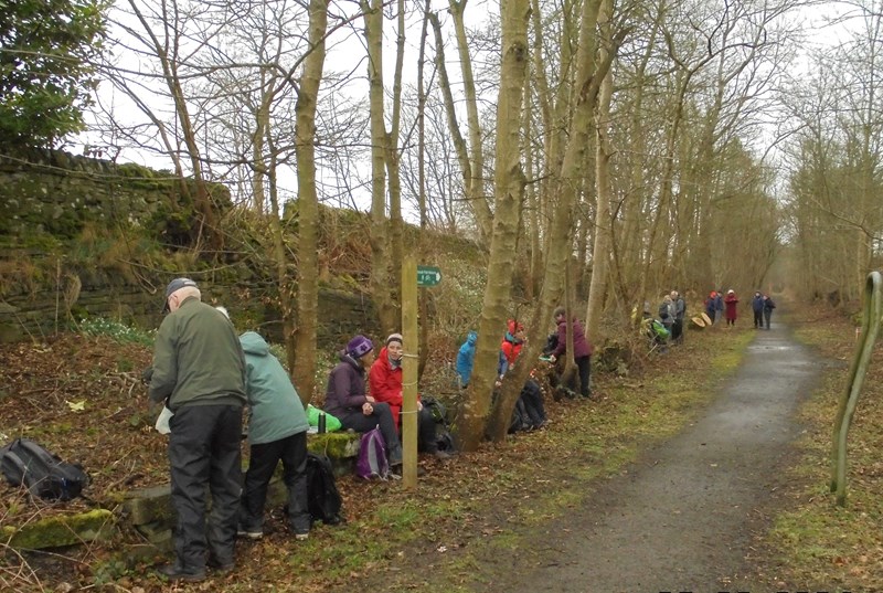 Lunch over and ready for the off