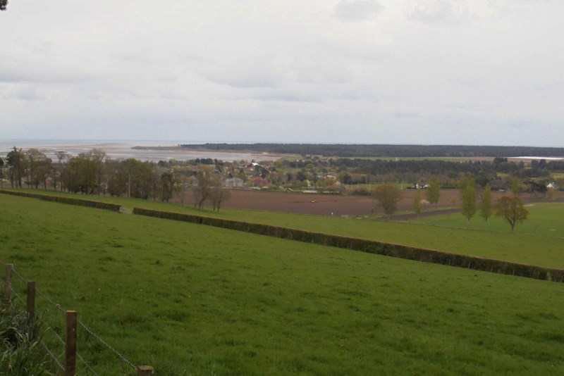 View of Tayport from Scotscraig Estate