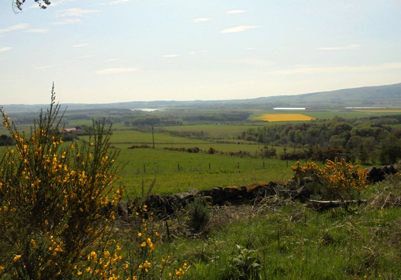 View towards the Howe of Fife