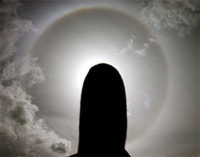 Sun Halo from Conon Bridge