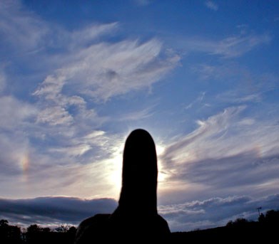 Sundogs at Conon 19/04/2005 - Eric Walker