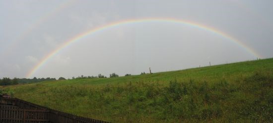 Rainbow in Inverness