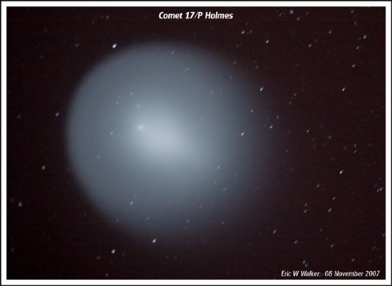 Comet 17/P Homes 08/11/07 - Eric Walker