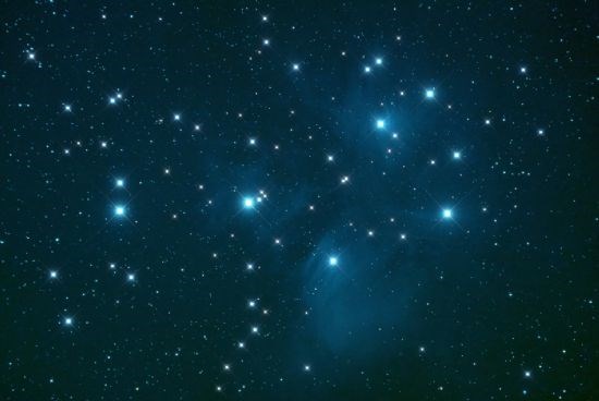 M45: The Pleiades - Alan Tough 09/01/10