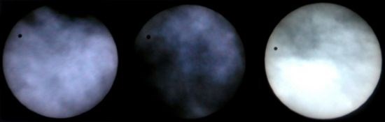 Venus Transit - First Sight 08/06/04 - Eric Walker