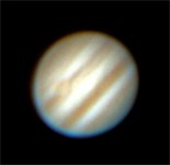 Jupiter's Great Red Spot 23/04/05 - Eric Walker