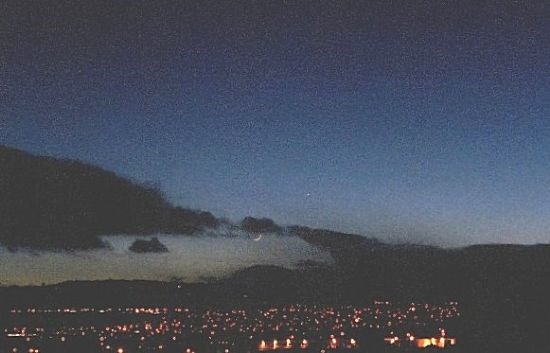 Young Moon and Mercury (date unknown) - Pauline Macrae