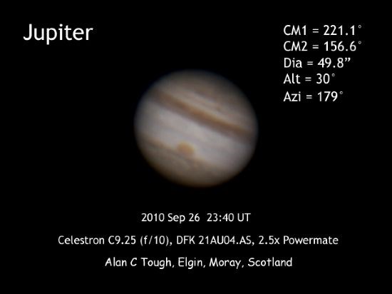 Jupiter 26-27/09/10