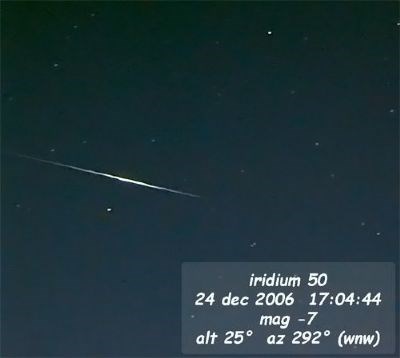 Iridium Flare (50) 24/12/06 - Eric Walker