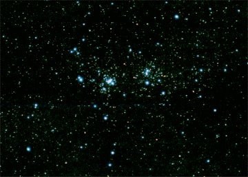 The Double Cluster (NGC 869 & 884) 21/09/02 - Maarten de Vries 