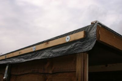 Battens used to secure tarpaulin