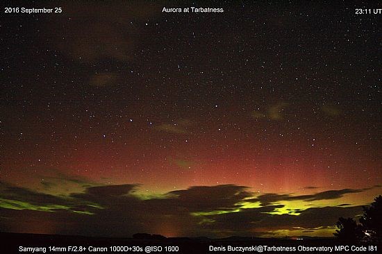 (2/2) Aurora at Tarbatness (25th Sept 2016)