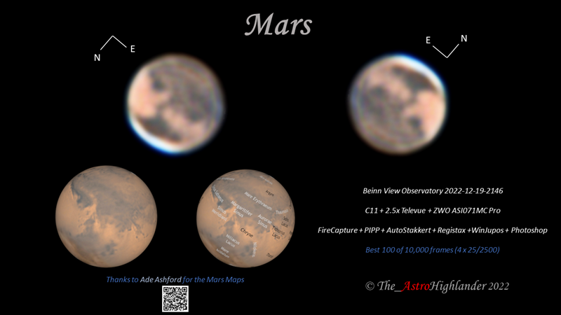 Mars from Beinn View Observatory (Eric Walker, 2022-12-19-2146)