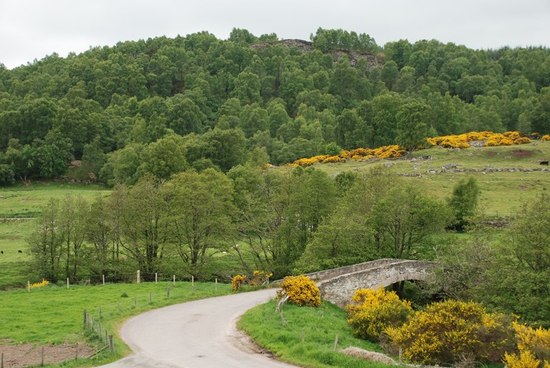 Tordarroch Bridge with Creag an Soilleir behind