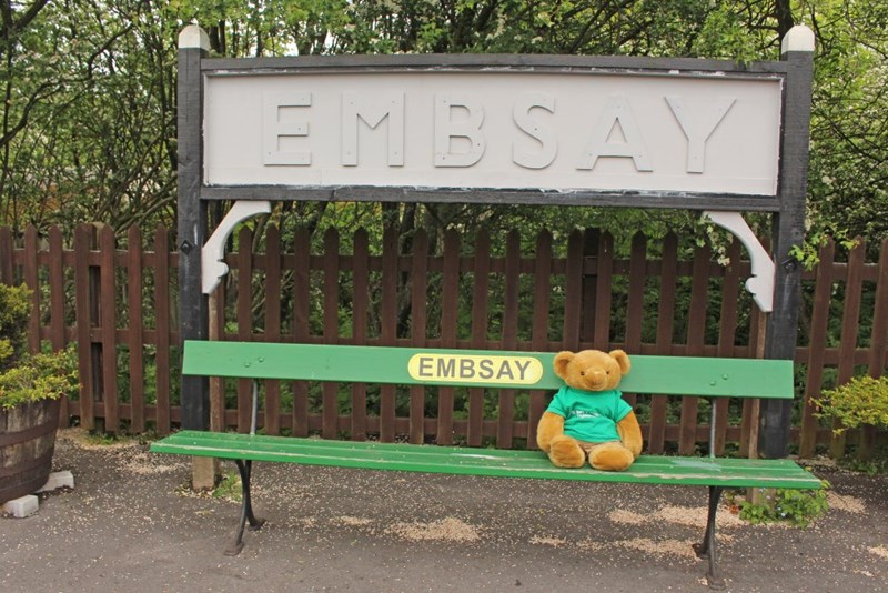 Me at Embsay station