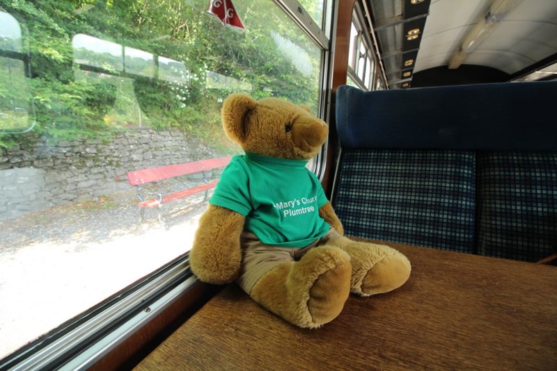 Me at the Peak Railway station at Matlock