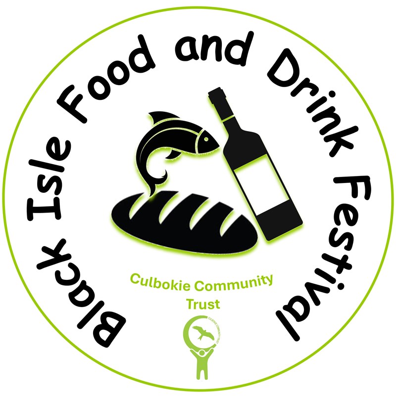 Logo for the Black Isle Food and Drink Festival
