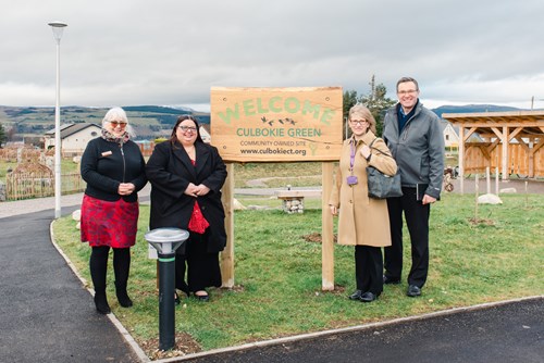 Affordable housing development officially opened