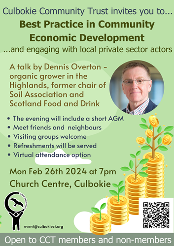 CCT AGM with guest speaker Dennis Overton