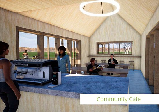 Visual of community cafe