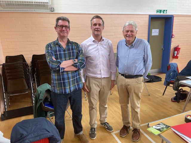 CEC Cllrs - David Key, Christopher Cowdy & Kevin McKay