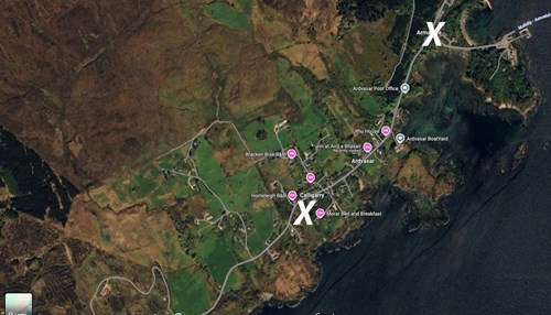 Major road work disruption-Armadale-Ardvasar w-c 12th May