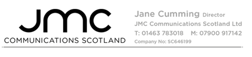 News Release JMC Communications Scotland Ltd