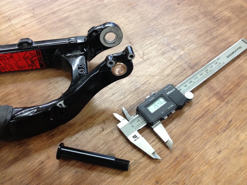 Bicycle Swing arm re bushed