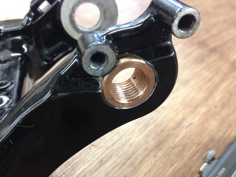 Pressed in Bronze bush