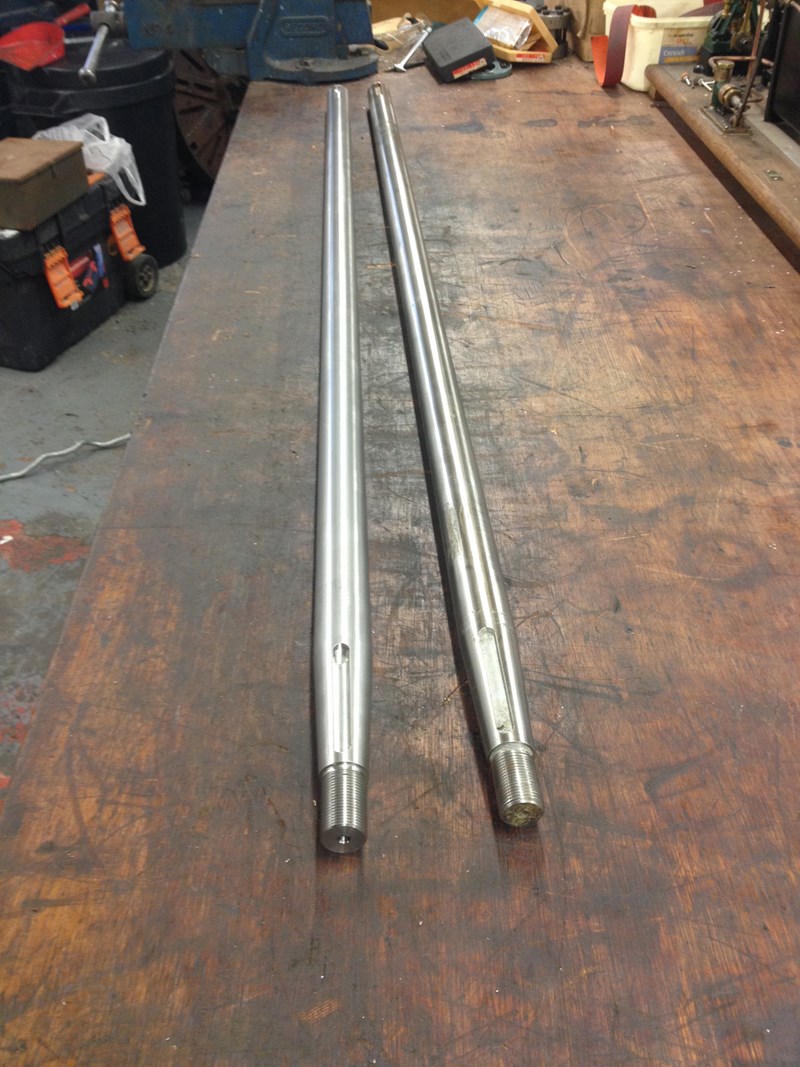 New Stainless steel propellor shafts